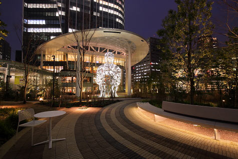 虎ノ門ヒルズ周辺の夜景イメージ